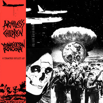 6 Tracks Split EP /w Ydinaseeton Pohjola cover art