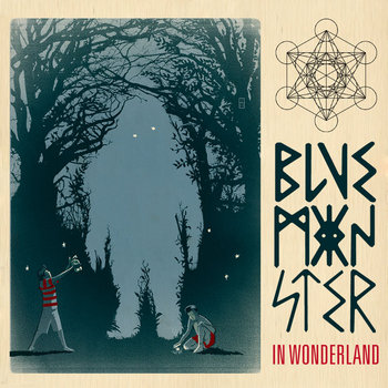 Blue Monster in Wonderland cover art