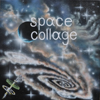 space collage cover art