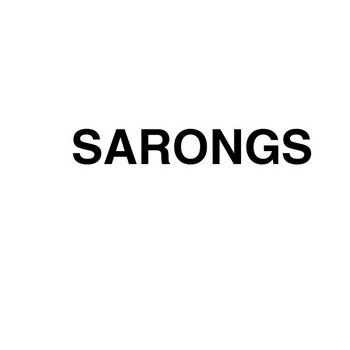 Sarongs (12" LP) cover art