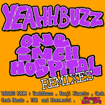One inch Hospital Remixes EP cover art