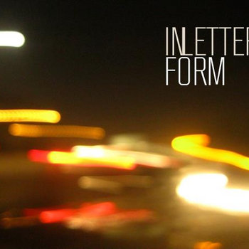 In Letter Form EP cover art