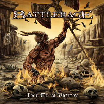 BATTLERAGE "True Metal Victory" cover art