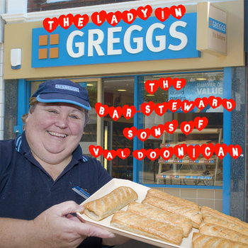 The Lady In Greggs (single) cover art