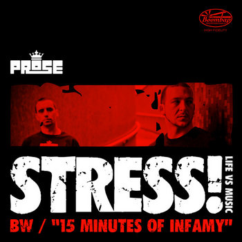 Stress bw/ 15 Minutes of Infamy cover art