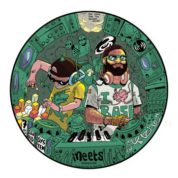 7FT soundsystem Meets Fletcher In Dub EP cover art