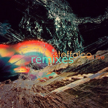 on fire//remixes cover art
