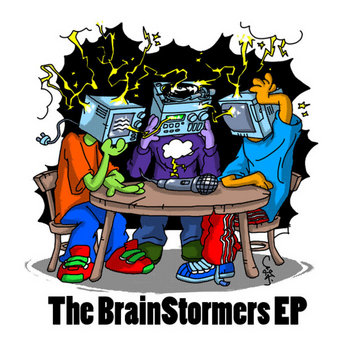The BrainStormers EP cover art