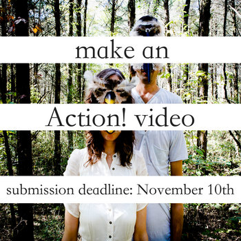 make an   A C T I O N !   video cover art