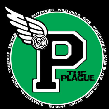 GANG GREEN: The Plague MixCD Vol. 1 cover art