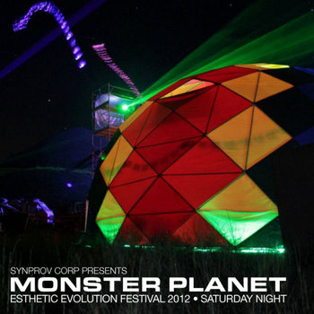 Monster Planet - Esthetic Evolution 2012 - Saturday Night cover art