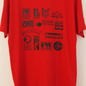 First Word Labels T-Shirt (mens) cover art