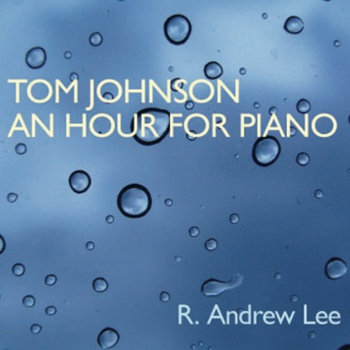 Tom Johnson: An Hour for Piano cover art