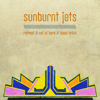 retreat // out of here // blood brick cover art