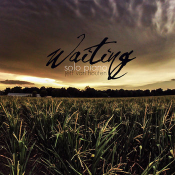 Waiting: solo piano cover art