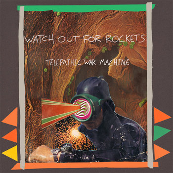 telepathic war machine -- e.p. cover art