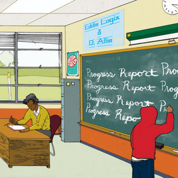 Eddie Logix & D. Allie are Progress Report cover art