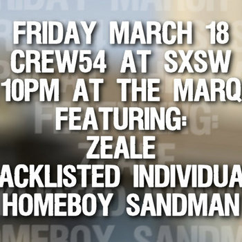 Crew54 SXSW 2011 Flows cover art