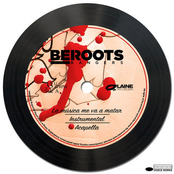 Maxi single "La música me va a matar" cover art