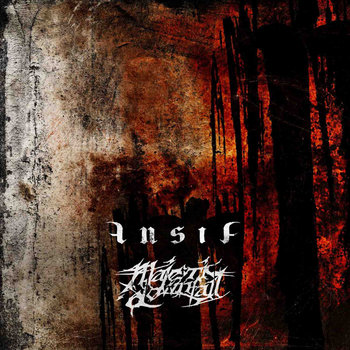 Majestic Downfall / Ansia – Split CD cover art