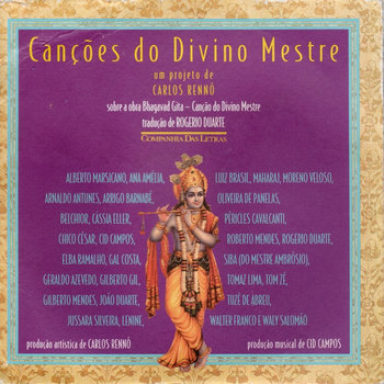 "Canções do divino mestre" cover art